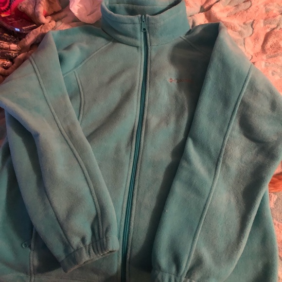 Columbia Jackets & Blazers - Robbins Egg Blue 1x Columbia Fleece